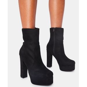 𝙉𝙚𝙬 𝙄𝙣!🖤South London Platform Boot - BLACK